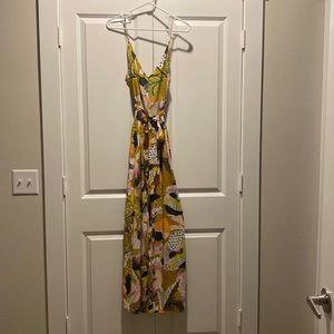 Forever 21 Floral Jumpsuit